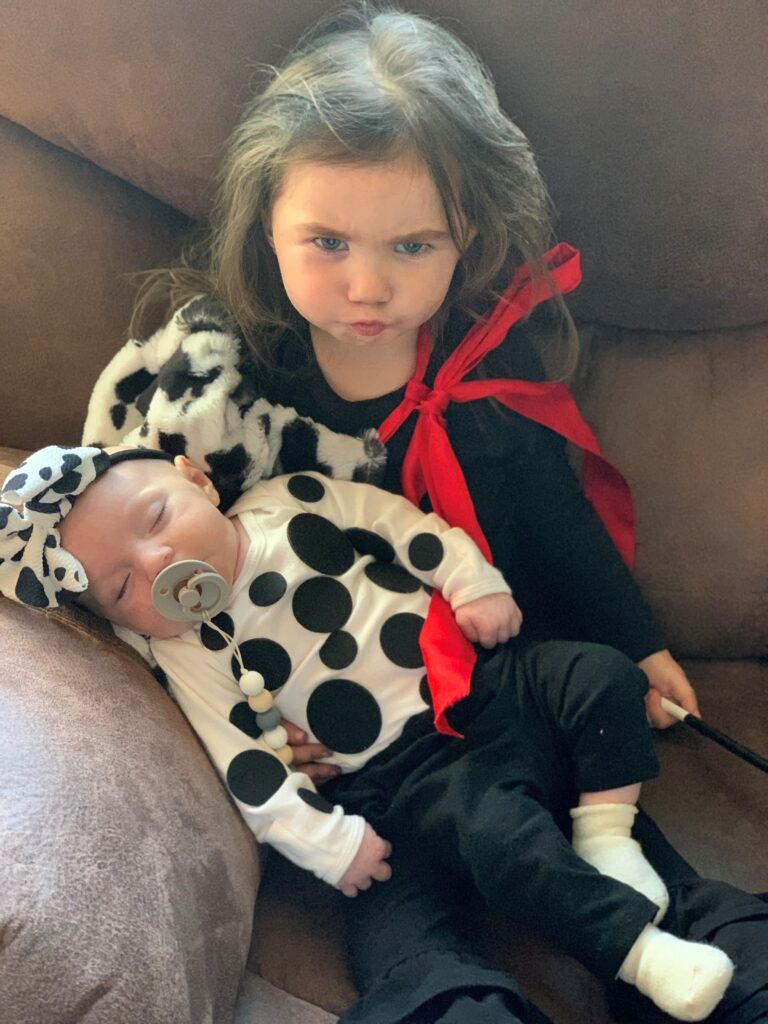 Cruella deVil & a Dalmation