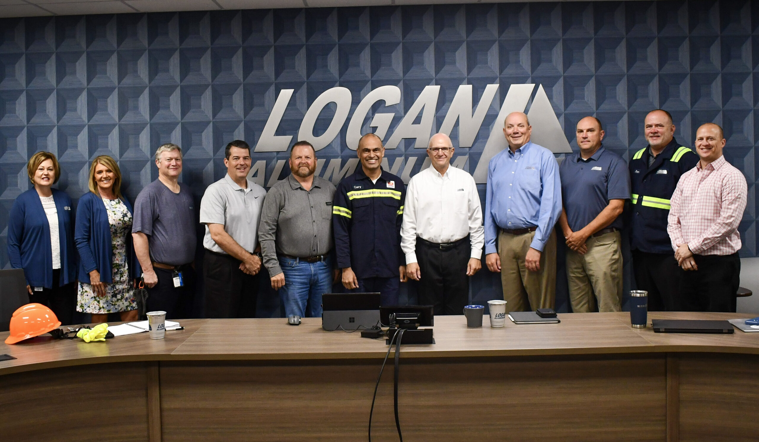 President of Novelis North America Visits Logan Aluminum Logan Aluminum